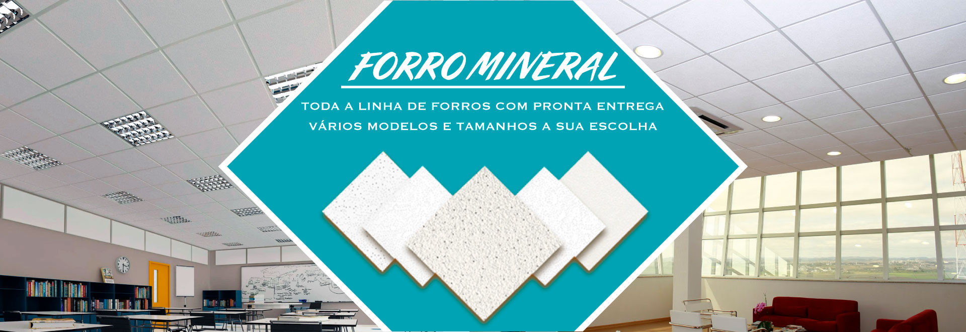 [Sagitários - Forro Mineral]